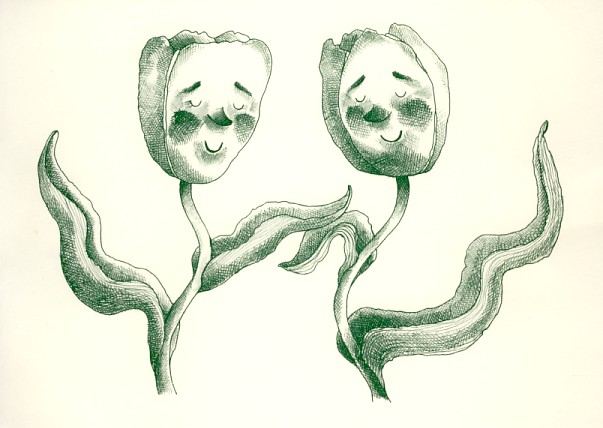 ‘Trouwkaart Niek en Mariëtte’; Exclusief ontwerp voorkant trouwkaart t.g.v. het huwelijk van Niek en Mariëtte, juni 2009